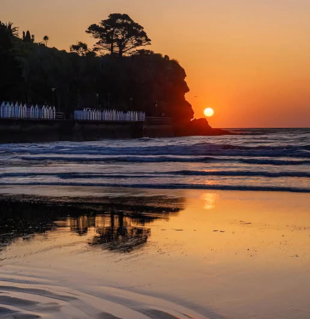 Torbay coastline near Two Beaches B&B, Paignton, South Devon
